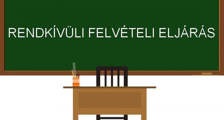 Rendkívüli felvételi eljárás