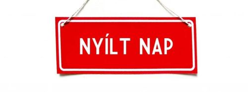 Nyílt Nap!